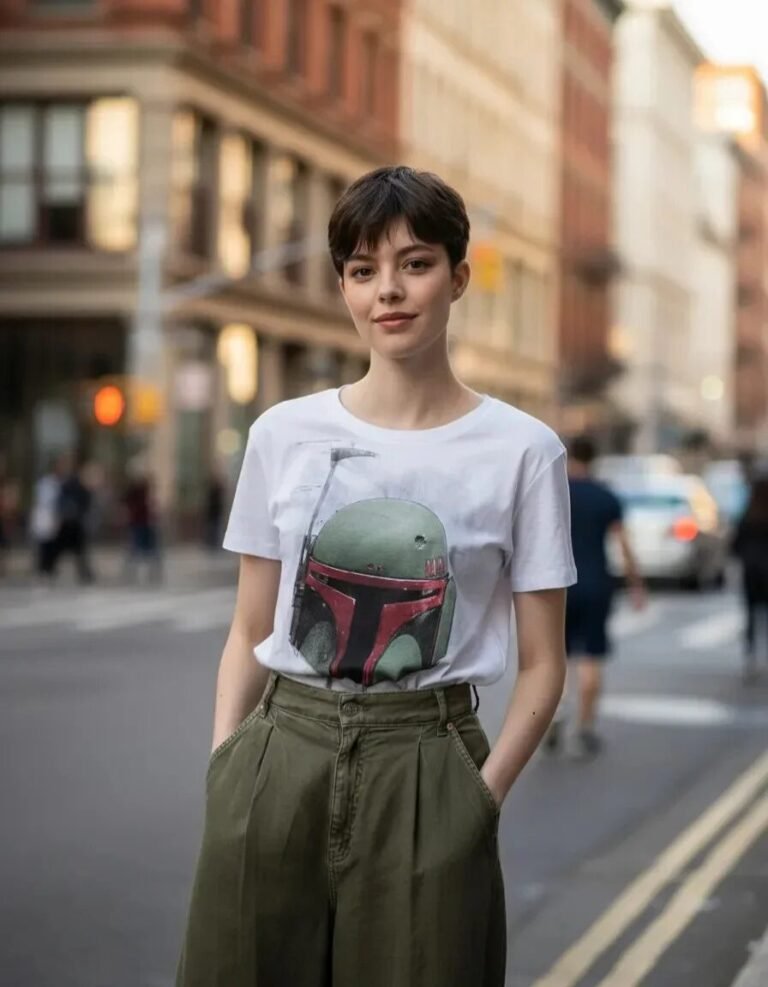 Playera Máscara De Látex Bounty Helmet Mujer
