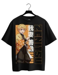Playera Máscara De Látex Zenitsu Agatsuma Hombre