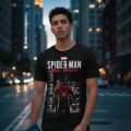 Playera Máscara De Látex Marvel's Miles Morales Hombre