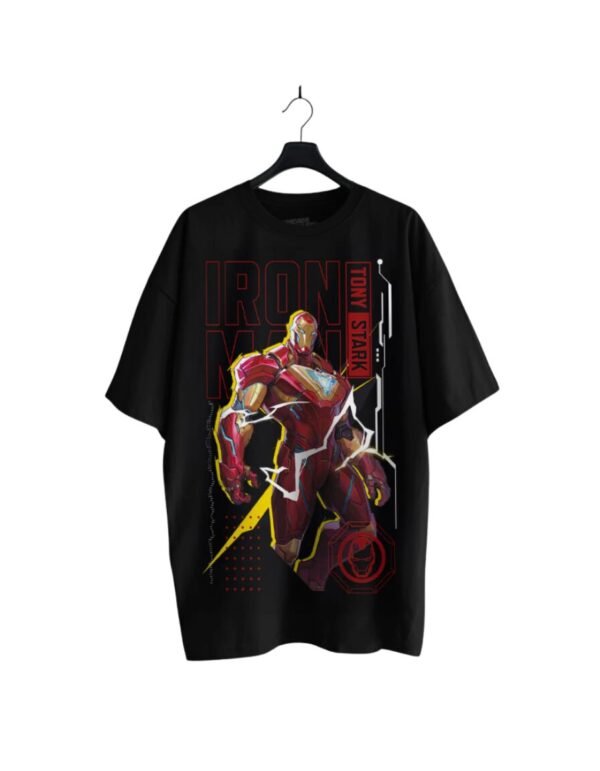 Playera Máscara De Látex Tony Stark Hombre