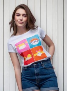 Playera Máscara De Látex Nick Pop Mlnk Mujer