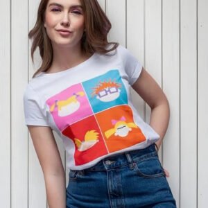 Playera Máscara De Látex Nick Pop Mlnk Mujer