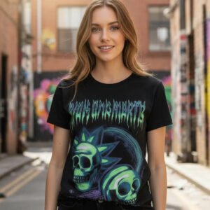 Playera Máscara De Látex To Live Is To Risk Mujer