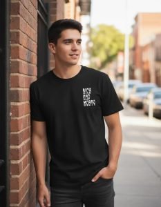 Playera Máscara De Látex Terror Cósmico Hombre