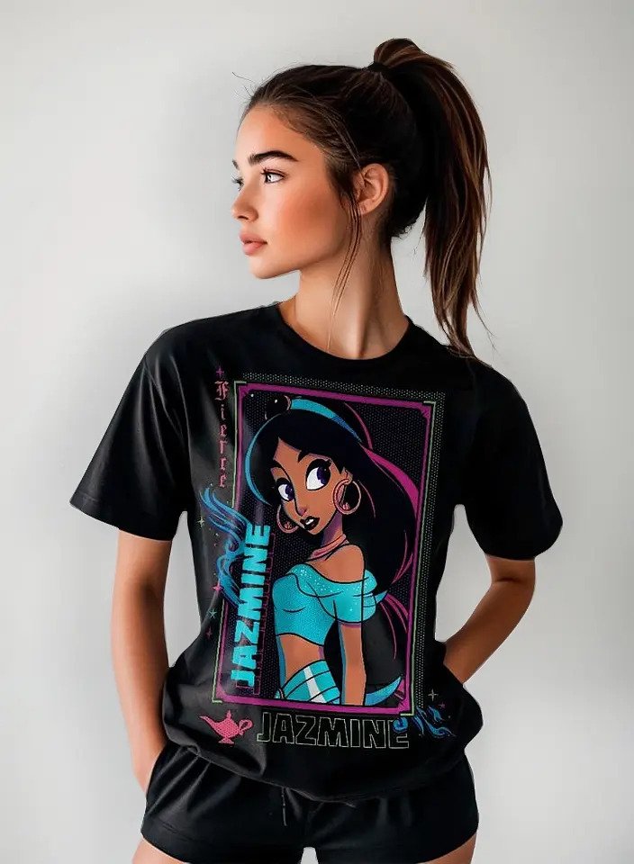 Playera Máscara De Látex Jazmine Mujer