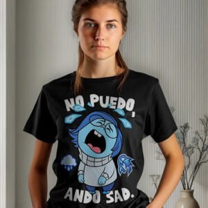 Playera Máscara De Látex Tristeza Mujer