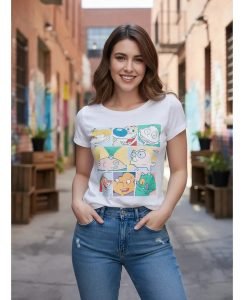 Playera Máscara De Látex Generation Nick Mujer