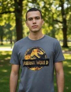 Playera Mascara De Látex Peligro De Extinción Hombre