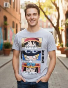 Playera Mascara De Látex Hermandad Pirata Hombre