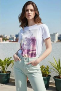 Playera Mascara De Látex Fierro Viejo Aniversario Mujer