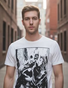Playera Máscara De Látex Live Fast, Love Hard Hombre