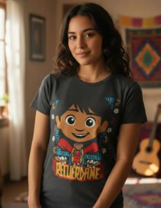 Playera Máscara De Látex Miguel Rivera Mujer