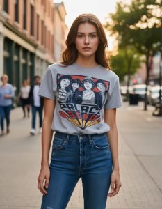 Playera Máscara De Látex Palace Arcade Mujer
