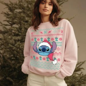 Pullover Máscara De Látex Stitch Ugly Mujer