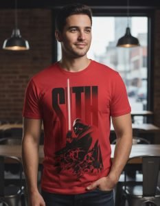 Playera Máscara De Látex Sith Hombre/mujer