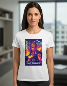 Playera Máscara De Látex Lady Thor Mujer