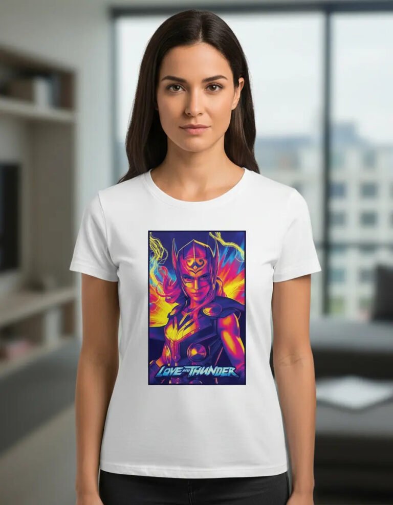 Playera Máscara De Látex Lady Thor Mujer