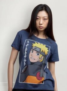 Playera Máscara De Látex Dattebayo! Mlns Mujer