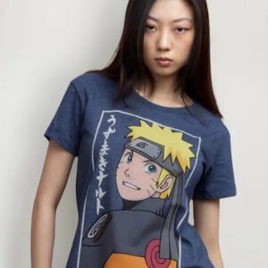 Playera Máscara De Látex Dattebayo! Mlns Mujer