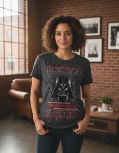 Playera Máscara De Látex Lord Of The Sithmas Mujer