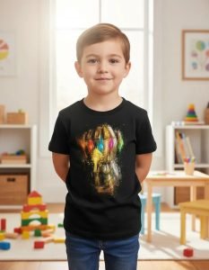 Playera Mascara De Latex Infinity Gauntlet Niño