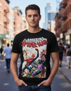 Playera Mascara De Látex Ataque Del Duende Verde Hombre