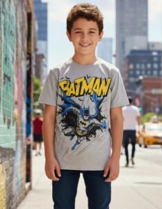 Playera Mascara De Látex El Caballero De La Noche Niño