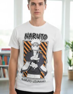 Playera Máscara De Látex Uzumaki Hombre