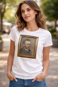 Playera Máscara De Látex Autorretrato Mujer