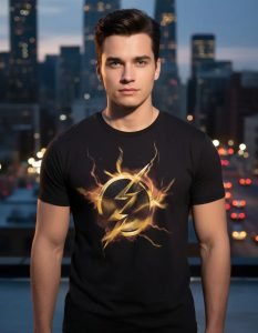 Playera Máscara De Látex Flashpoint Hombre