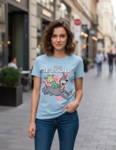 Playera Máscara De Látex Astro Y Cometín Mujer
