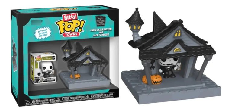 Funko Bitty Pop Town: Disney Mundo De Jack – Jack En Casa