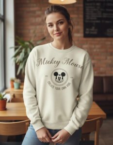 Pullover Mascara De Látex Disney Mickey Mujer