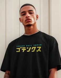 Playera Máscara De Látex Dragon Ball Gotenks Hombre