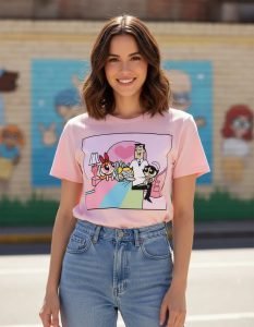 Playera Máscara De Látex Nada Qué Temer Mujer