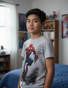Playera Mascara De Látex Ultimate 72 Niño