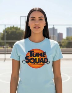 Playera Máscara De Látex Tune Squad Mujer