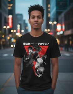 Playera Máscara De Látex Heroes Y Rivales Hombre