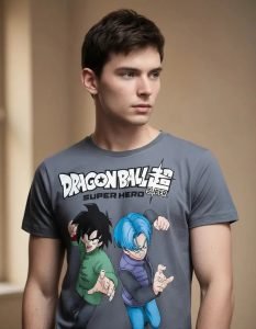 Playera Mascara De Látex Son Goten Y Trunks Genderless