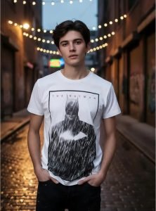 Playera Mascara De Látex Answer Is Justice Hombre
