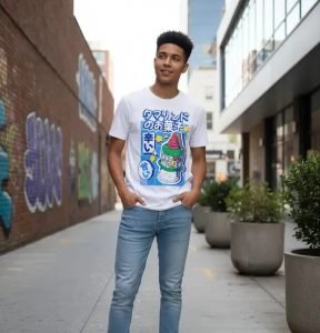 Playera Máscara De Látex Mumo Hombre