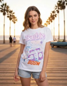 Playera Máscara De Látex Boom Mujer