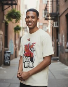 Playera Máscara De Látex Renacido Hombre