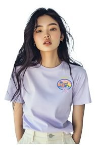 Playera Máscara De Látex Stitch Hawai Surf Club Mujer