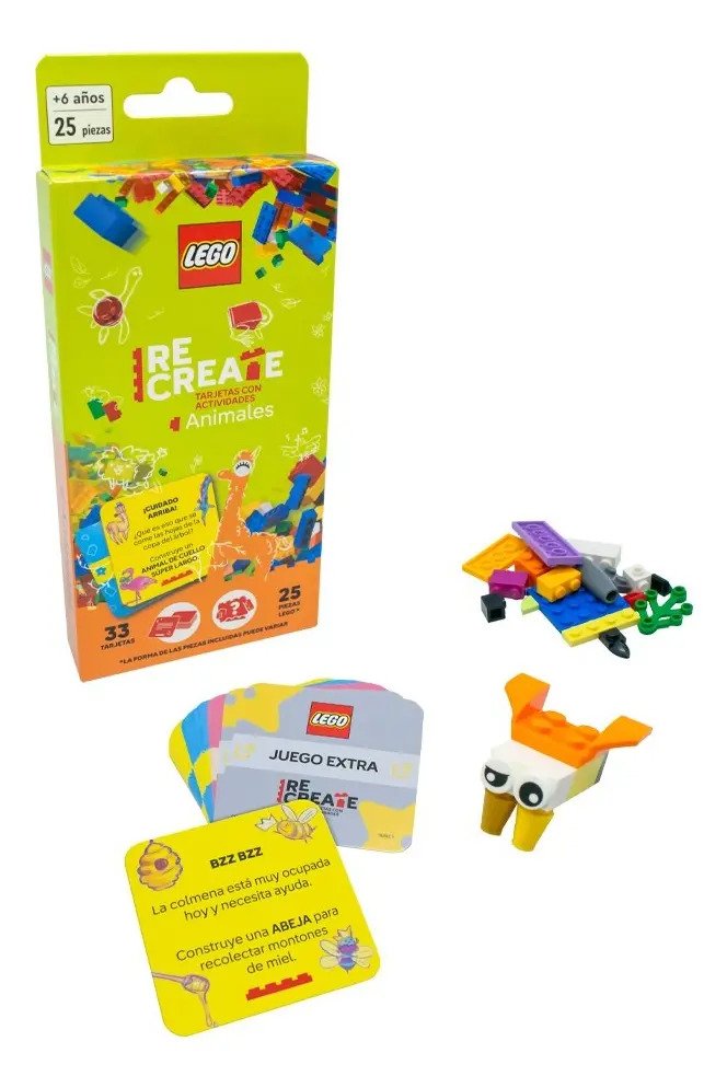 Juego Infantil Lego Recréate Animales