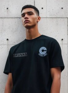 Playera Máscara De Látex Dragon Ball Trunks Hombre