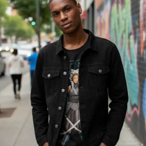 Jacket Máscara De Látex The Mandalorian Hombre