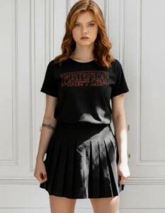 Playera Máscara De Látex Friends Don't Lie Mujer Mlst Mujer