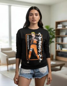 Pullover Mascara De Látex Naruto Mujer