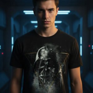 Playera Máscara De Látex The Dark Side Hombre